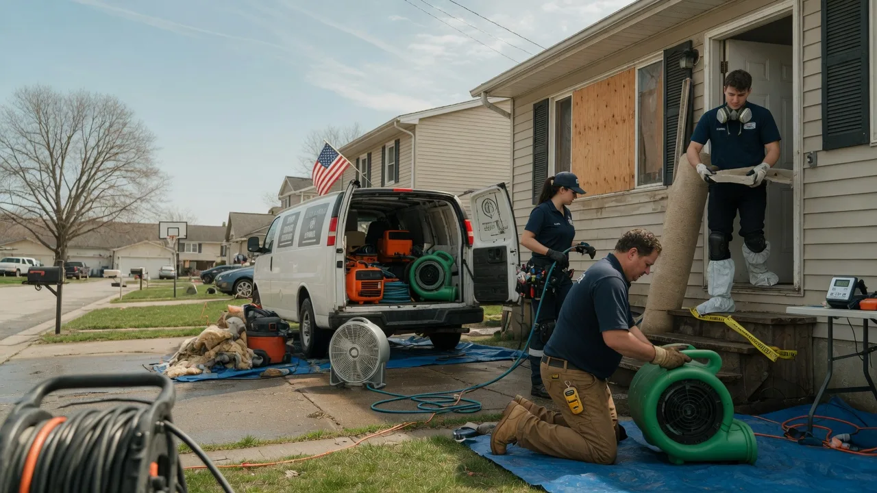 Water Damage Restoration in Sunshine, LA near me